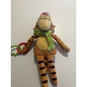 Tigger Scentsy Buddy Soft Toy 20cm Sitting with scarf and toy Disney Pooh Bear